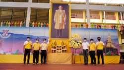 20211014145004.jpg - กิจกรรมน้อมรำลึกในพระมหากรุณาธิคุณ  | https://www.abcm.ac.th